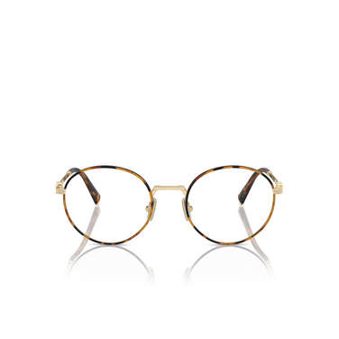 Gafas graduadas Miu Miu MU 52XV 15U1O1 havana - Vista delantera
