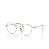 Occhiali da vista Miu Miu MU 52XV 1BC1O1 silver - anteprima prodotto 2/4