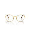 Lunettes de vue Miu Miu MU 52XV 5AK1O1 gold - Vignette du produit 1/3