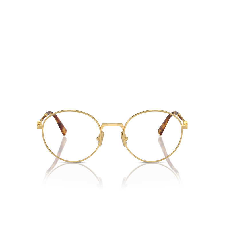 Gafas graduadas Miu Miu MU 52XV 5AK1O1 gold - 1/3