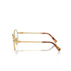 Lunettes de vue Miu Miu MU 52XV 5AK1O1 gold - Vignette du produit 3/3