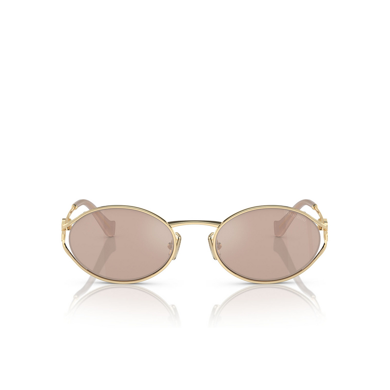 Gafas de sol Miu Miu MU 52YS ZVN20F pale gold - 1/3