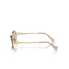 Miu Miu MU 52YS Sunglasses ZVN20F pale gold - product thumbnail 3/3