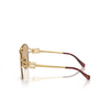 Miu Miu MU 52ZS Sunglasses 5AK40D gold - product thumbnail 3/3