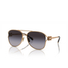 Miu Miu MU 52ZS Sunglasses 7OE5D1 antique gold - product thumbnail 2/3
