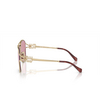Miu Miu MU 52ZS Sunglasses ZVN50D pale gold - product thumbnail 3/3
