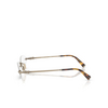 Lunettes de vue Miu Miu MU 53WV 26C1O1 old gold - Vignette du produit 3/4