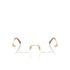 Lunettes de vue Miu Miu MU 53WV 5AK1O1 gold - Vignette du produit 1/4