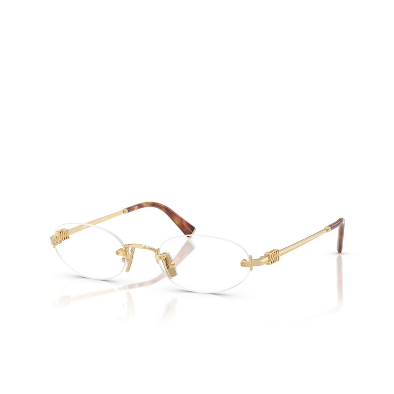 Lunettes de vue Miu Miu MU 53WV 5AK1O1 gold - 2/4