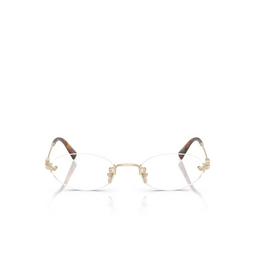 Miu Miu MU 53WV Eyeglasses ZVN1O1 pale gold