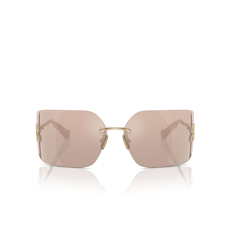 Miu Miu MU 54YS Sunglasses ZVN20F pale gold - 1/3