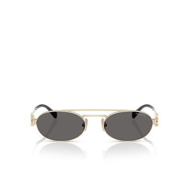 Miu Miu MU 54ZS Sunglasses ZVN08Z pale gold - front view