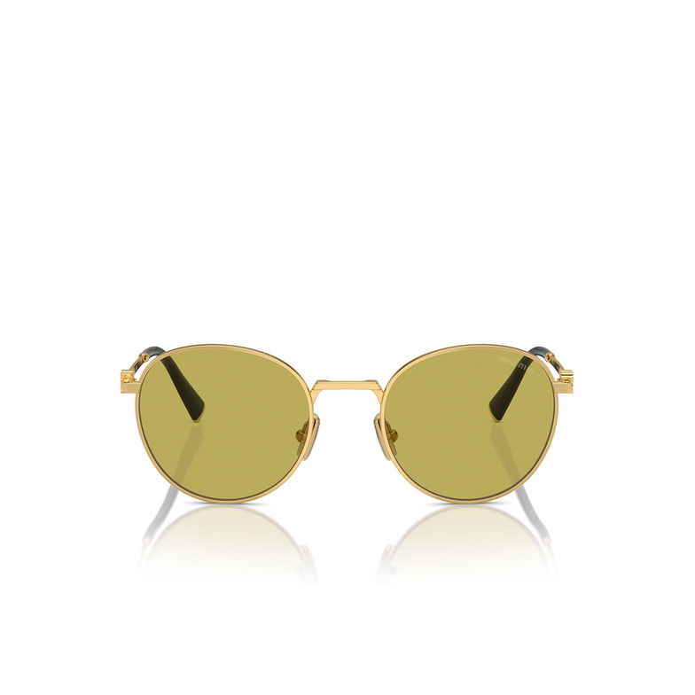 Lunettes de soleil Miu Miu MU 55ZS 5AK07O gold - 1/3