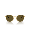 Occhiali da sole Miu Miu MU 55ZS 5AK09Z gold - anteprima prodotto 1/3