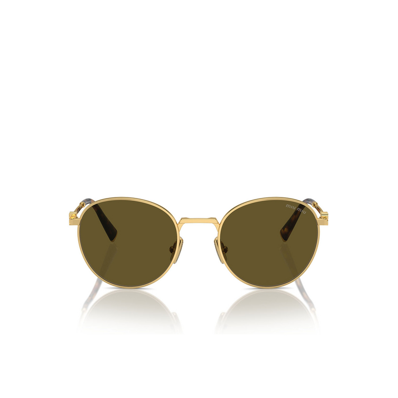 Gafas de sol Miu Miu MU 55ZS 5AK09Z gold - 1/3