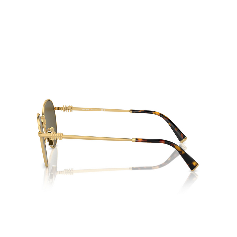 Miu Miu MU 55ZS Sunglasses 5AK09Z gold - 3/3