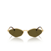 Lunettes de soleil Miu Miu MU 56ZS 5AK09Z gold - Vignette du produit 1/3