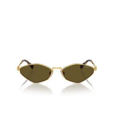 Miu Miu MU 56ZS Sunglasses 5AK09Z gold - front view
