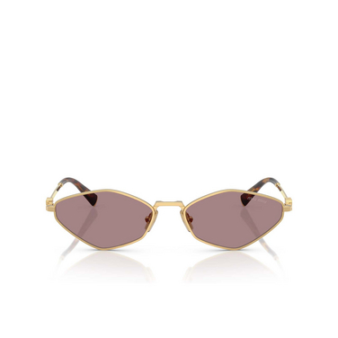 Gafas de sol Miu Miu MU 56ZS 5AK20I gold - Vista delantera