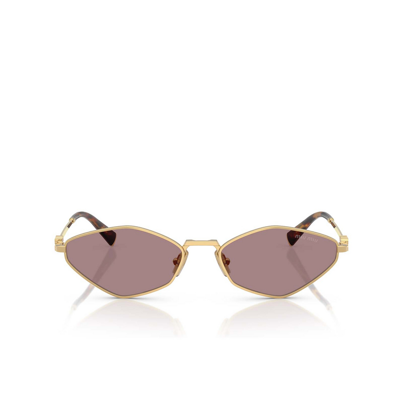 Miu Miu MU 56ZS Sunglasses 5AK20I gold - 1/3