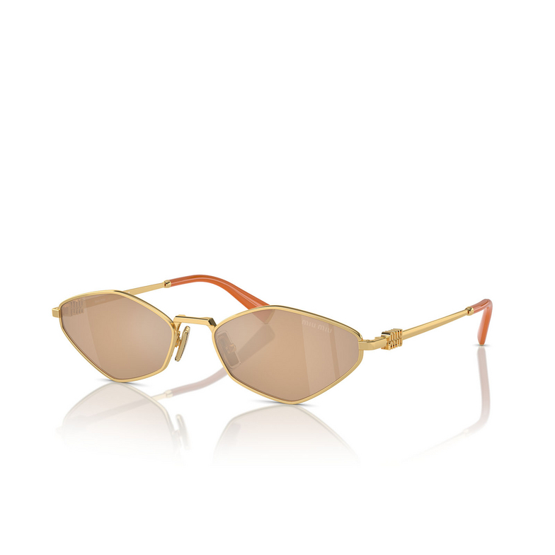 Miu Miu MU 56ZS Sonnenbrillen 5AK40D gold - 2/3