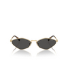 Lunettes de soleil Miu Miu MU 56ZS ZVN5S0 pale gold - Vignette du produit 1/3