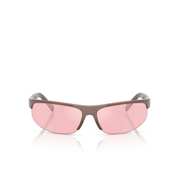 Miu Miu MU A02S Sunglasses 14Y70J cocoa metal