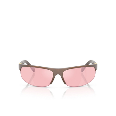 Gafas de sol Miu Miu MU A02S 14Y70J cocoa metal - Vista delantera