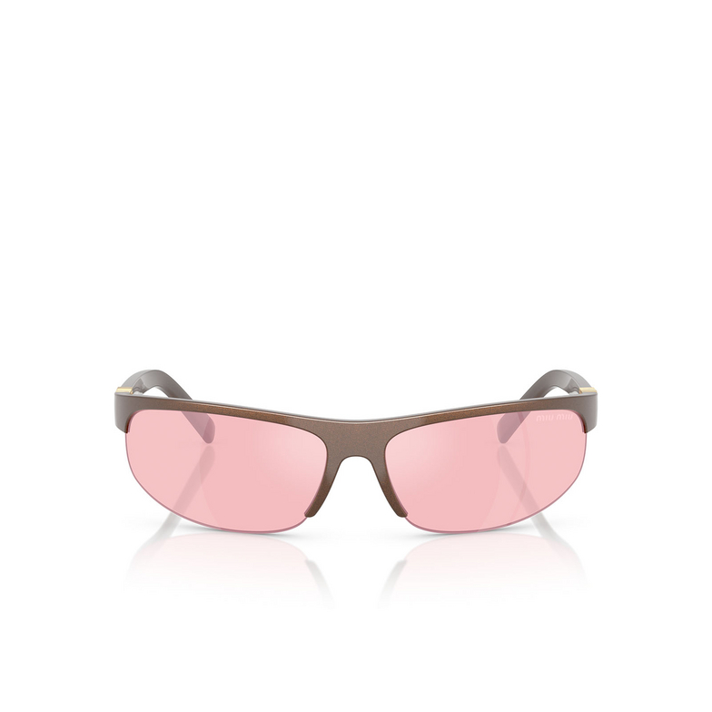 Miu Miu MU A02S Sunglasses 14Y70J cocoa metal - 1/3