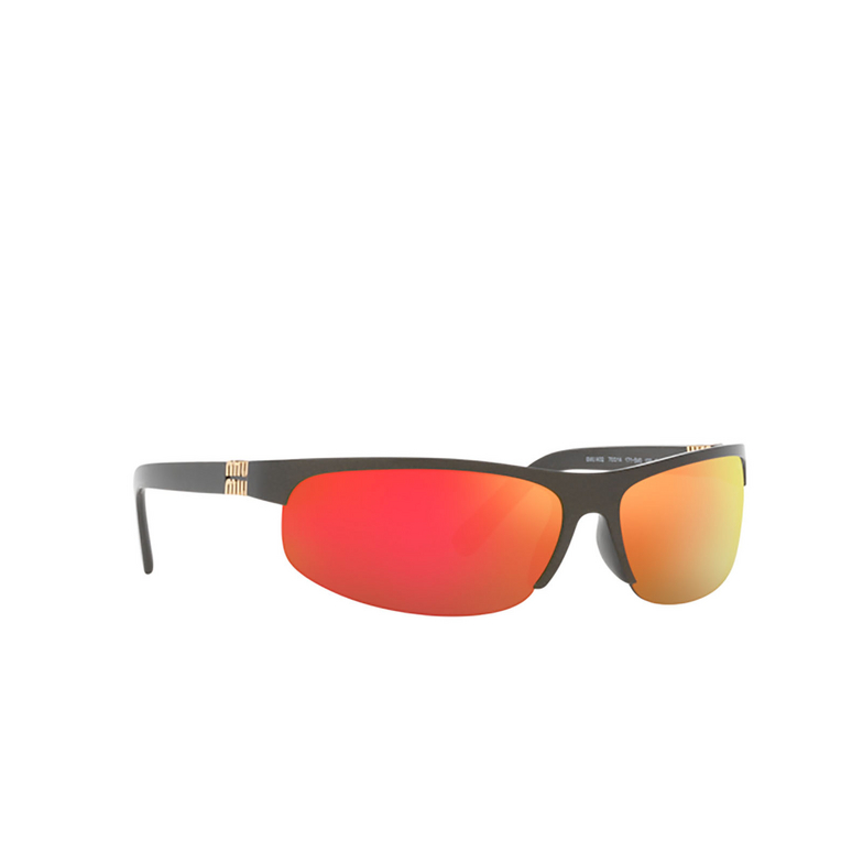 Miu Miu MU A02S Sunglasses 17Y5M0 kaki metal - 2/3