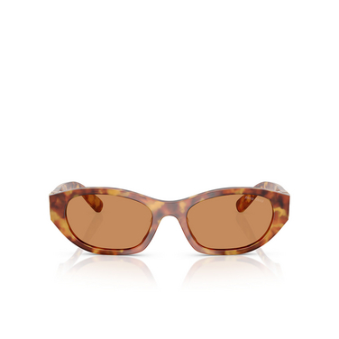 Miu Miu MU A03S Sonnenbrillen 10L10I havana light - Vorderansicht