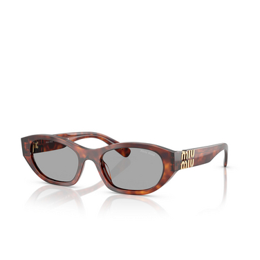 Occhiali da sole Miu Miu MU A03S 21C40O havana mahogany - tre quarti