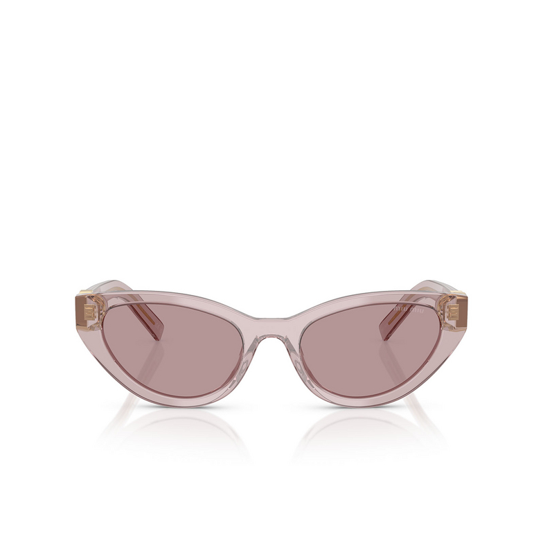 Miu Miu MU A04S Sunglasses 12W20I mauve transparent - 1/3