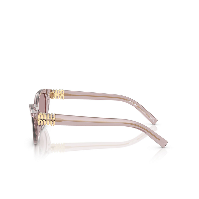 Miu Miu MU A04S Sunglasses 12W20I mauve transparent - 3/3