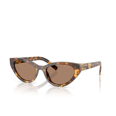 Miu Miu MU A04S 14L60M havana honey - three-quarters view