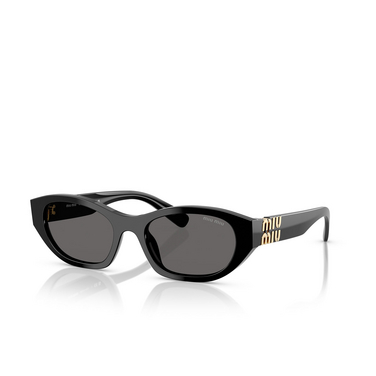 Occhiali da sole Miu Miu MU A04S 16K08Z black - tre quarti