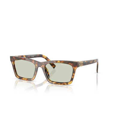 Miu Miu MU A05S Sonnenbrillen 14L50O honey havana - Dreiviertelansicht