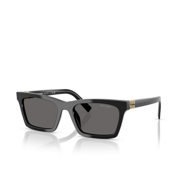 Miu Miu MU A05S Sonnenbrillen 16K08Z black - Dreiviertelansicht