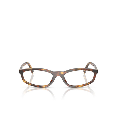 Occhiali da sole Miu Miu MU A06S 14L08N honey havana - frontale