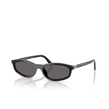 Gafas de sol Miu Miu MU A06S 16K08Z black - Vista tres cuartos