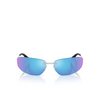 Miu Miu MU A50S Sunglasses 1BC10K silver - product thumbnail 1/3