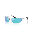 Miu Miu MU A50S Sunglasses 1BC10K silver - product thumbnail 2/3