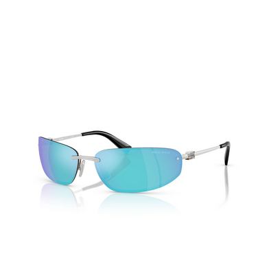 Occhiali da sole Miu Miu MU A50S 1BC10K silver - tre quarti