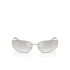 Miu Miu MU A50S Sunglasses 1BC8H1 silver - product thumbnail 1/3