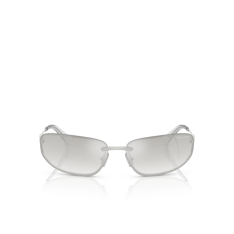 Occhiali da sole Miu Miu MU A50S 1BC8H1 silver - 1/3