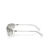 Miu Miu MU A50S Sunglasses 1BC8H1 silver - product thumbnail 3/3