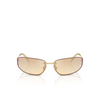 Gafas de sol Miu Miu MU A50S 5AK7R1 gold - Miniatura del producto 1/3