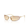 Gafas de sol Miu Miu MU A50S 5AK7R1 gold - Miniatura del producto 2/3