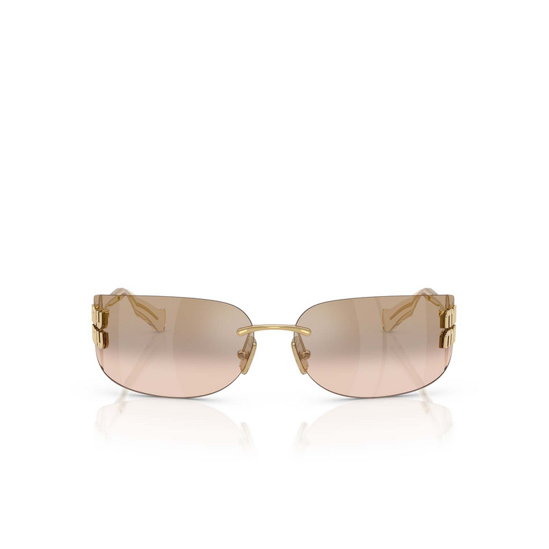 Occhiali da sole Miu Miu MU A51S 5AK20P gold - 1/3