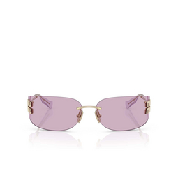 Occhiali da sole Miu Miu MU A51S ZVN90O pale gold